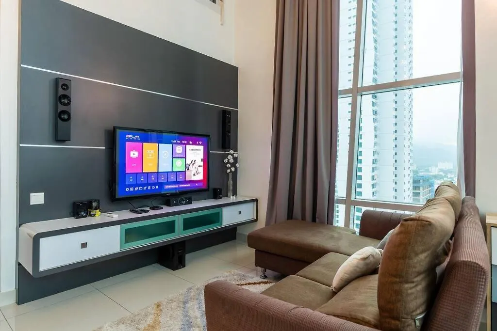 Apartment 2Bedrooms Maritime Luxury Seaview Suite 2-10Pax Jelutong